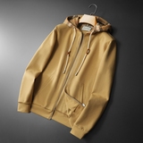 F6077-27060-P1502025新款秋冬男士连帽开衫大码卫衣，男装卫衣，钱塘6077