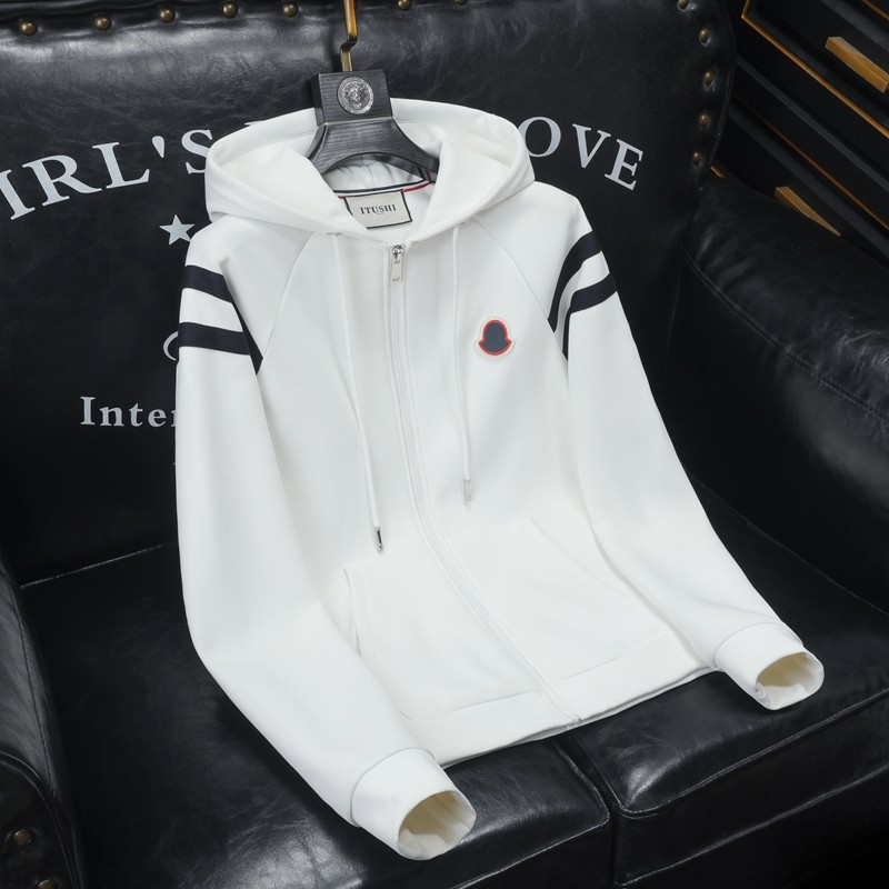 F6077-27022-P1502025新款秋冬男士连帽开衫大码卫衣白色沙发图,男装卫衣,钱塘6077