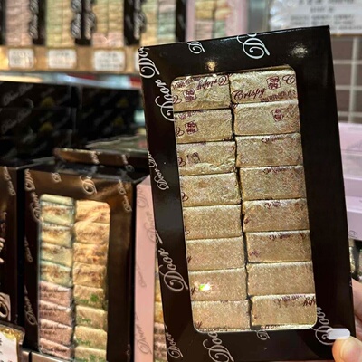 香港美孚多多鸟结糖关心妍林忆莲推荐香港多多door饼店乌结糖礼盒