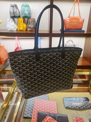 直邮Goyard/戈雅托特包tote印花