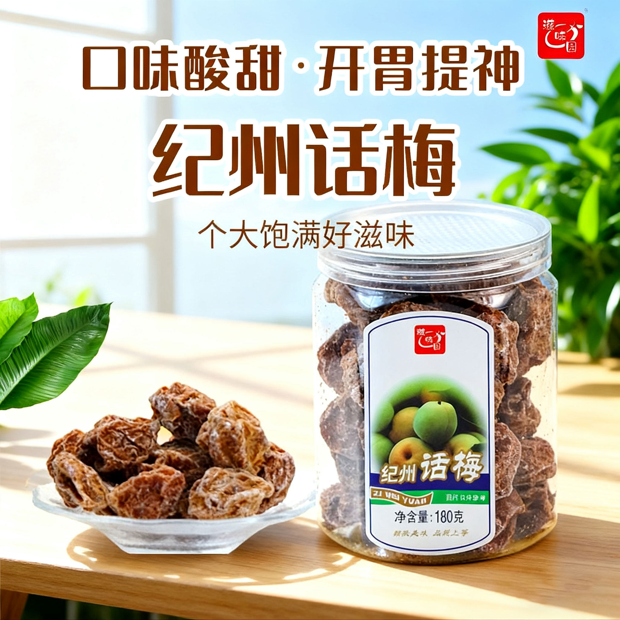 广东顺德特产纪州话梅