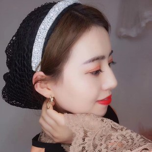 新款纱巾款帽子回族头巾回民套头盖头发箍帽包头帽发卡帽发带帽女