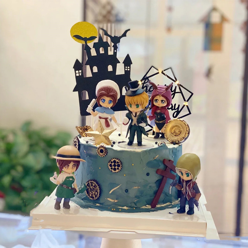 第五人格生日蛋糕装饰摆件插件插牌男孩网红创意流行女孩盲女甜心