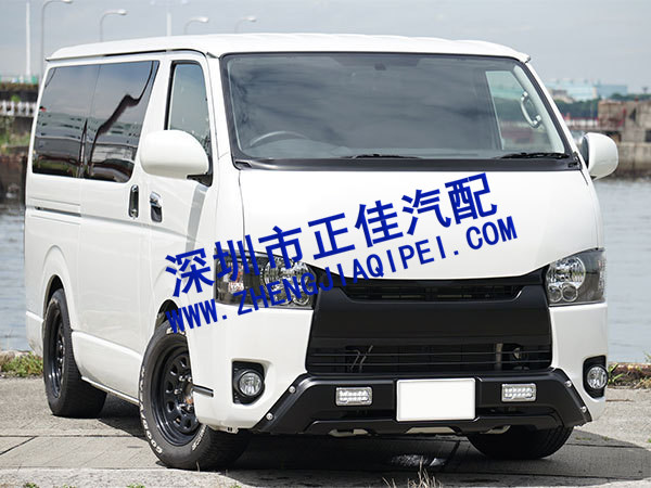TOYOTA HIACE 토요타 하이에이스 200 시리즈 14-18프런트 범퍼 LED 프런트 가드 프런트 가이드