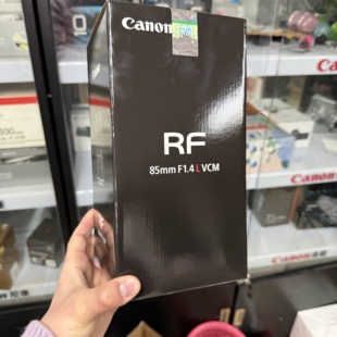佳能 RF85mm F1.4 L VCM大光圈定焦人像镜头视频微单中远摄851.4