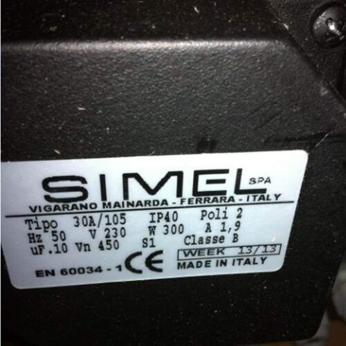 SIMEL电机31A/105  W300