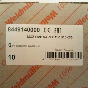 德国浪涌保护 MCZ OVP VARISTOR S10K30 订货 8449140000