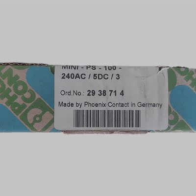 原装 正品 进口电源 MINI-PS-100-240AC/5DC/3 订2938714