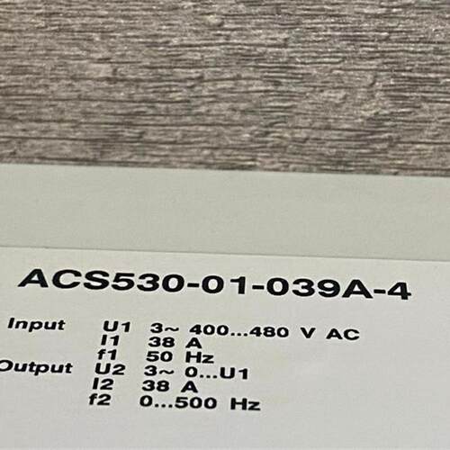 全新ABB变频器ACS530-01-039A-4原装正品 质保一年