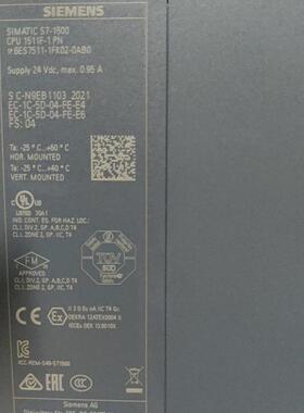6ES7511-1KF02-0AB0实物图 光盘在