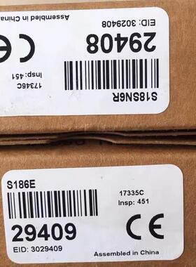 原装 正品 美国光电开关 S186E 29409 S18SN6R 29408