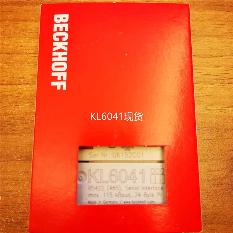 德国进口BECKHOFF KL6041倍福模块现货