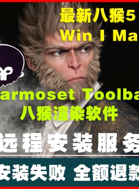 八猴渲染器软件 Marmoset Toolbag 远程安装最新版 赠送教程 0680