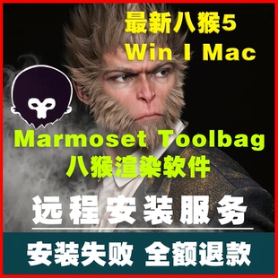 八猴渲染器软件 Marmoset Toolbag 远程安装最新版 赠送教程 0680