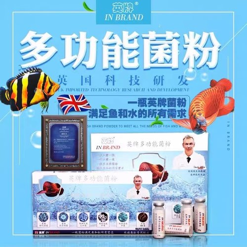 英牌多功能菌粉水族硝化菌