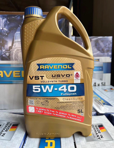拉锋RAVENOL VST 5W-40 4+5类基础油 5升装全合成机油