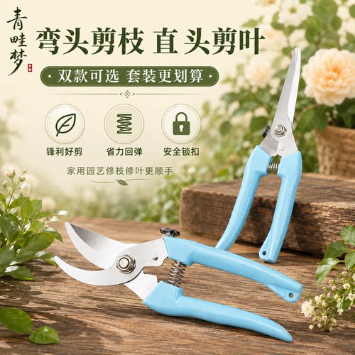 青畦梦园艺省力强力花卉剪