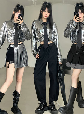 甜辣爵士舞上衣女jazz韩舞kpop