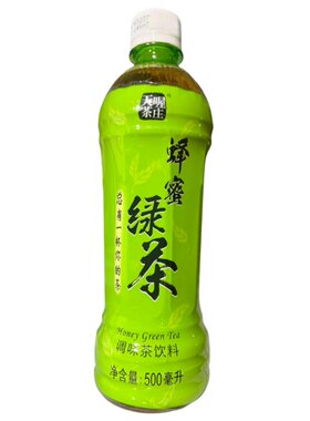 天喔茶庄蜂蜜绿茶500ml*15瓶