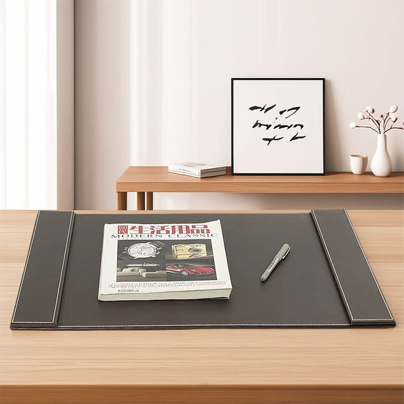 小号写字板皮质会议垫写字板垫写字便签签约夹板子办公书桌装饰垫