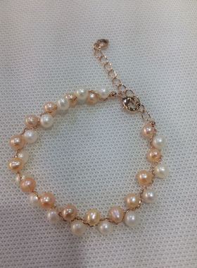 厦门925银珍珠手链