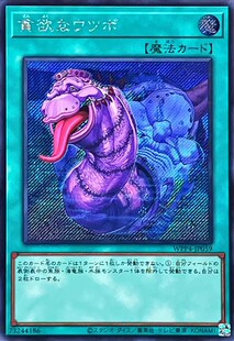 【假面卡牌】游戏王 N平卡/SER银碎 贪欲之海鳝壶 WPP4 日文