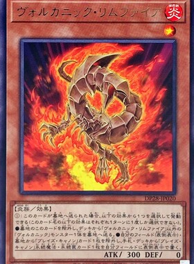 【假面卡牌】游戏王 R银字 火山缘发弹 DP28 日版