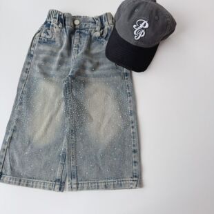 【双面钻】26年春夏季新款女童满钻长裤韩版烫钻裤子韩系春装新款