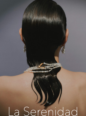 LaSerenidad淡水珍珠锁骨链项链