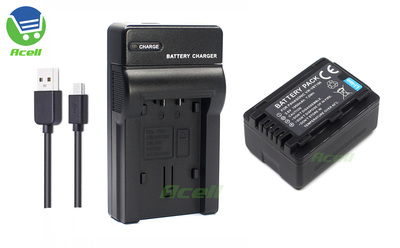 适用于 松下VW-VBY100 HC-V270 V360 V380摄相机电池+USB充电器