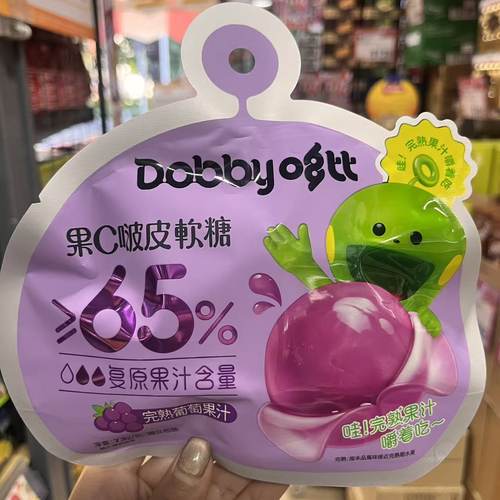 哆比果C啵皮Q弹果汁软糖