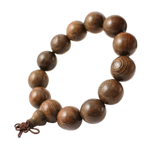 臻唯天然鸡翅木手串木质佛珠手链女饰品 檀香木手链男女礼品