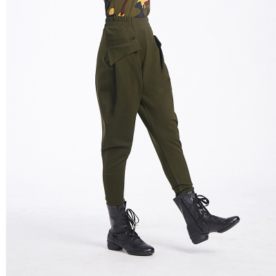 水兵舞裤子女宽松裤子哈伦裤