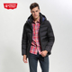 羽绒服连帽男外套651411 第五街冬季 174 加厚修身 短款 男装 韩版
