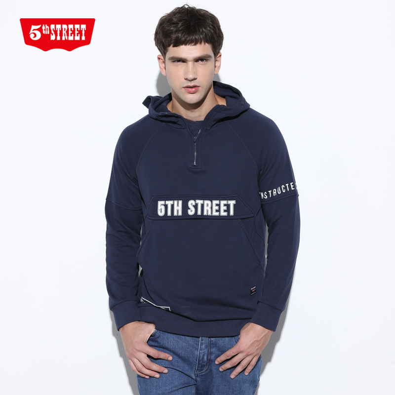 第五街新款套头春秋韩版休闲卫衣