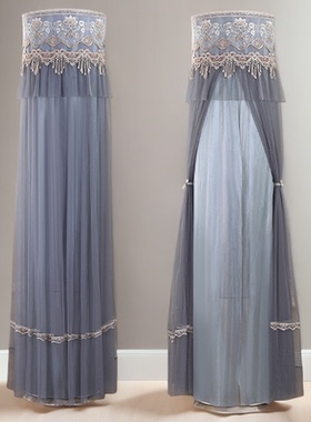 适用于奥克斯京灿3匹空调罩KFR-72LW/BpR3JDQA(B1)柜机圆形防尘套