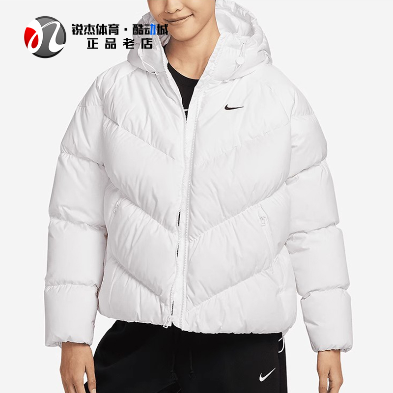 耐克Nike女子保暖连帽羽绒服外套