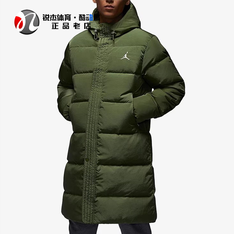 加厚中长羽绒服外套耐克Nike男子