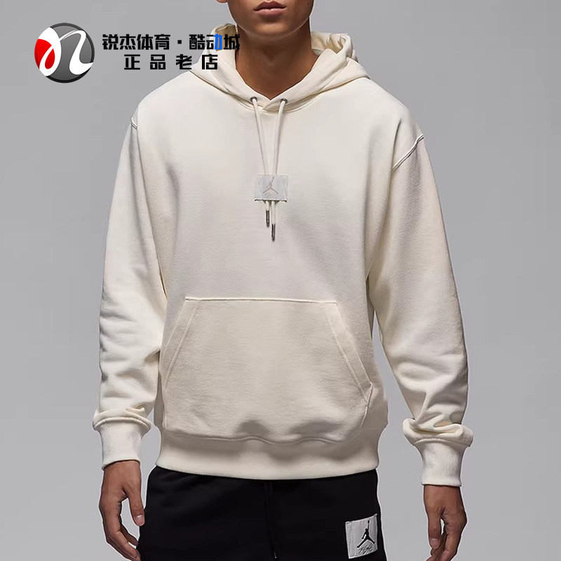 耐克Nike JORDAN男子加绒保暖休闲连帽套头衫卫衣FV7248-010 133