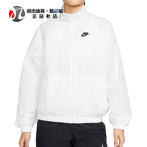 耐克Nike女子立领防风夹克外套