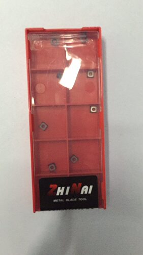 智耐SOMT040202小规格U钻刀片10H13材质 耐用 抗震12.5SPMG04T102