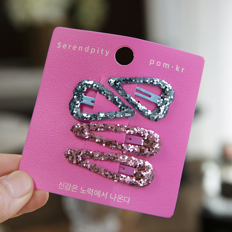 韩版儿童亮粉bb夹简约爱心刘海夹碎发卡女童宝宝刘海夹两边夹头饰,童装/婴儿装/亲子装,发饰,淘宝优惠券,粉丝福利购,淘宝优惠卷