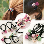 韩国发饰儿童头饰头绳公主扎头发 饰品小女孩橡皮筋发圈女童发绳