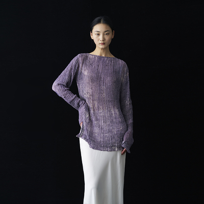 cicidream肌理棉上衣衬衫禅服