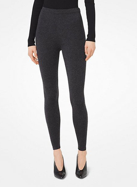 cicidream抗变形 黑色 深灰 打底纯羊绒裤 legging外商长期订单