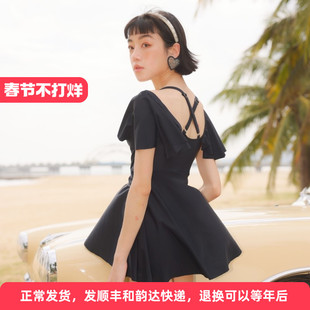 大码泳衣女胖mm遮肚显瘦钢圈女士200斤遮肉微胖女孩平角裤