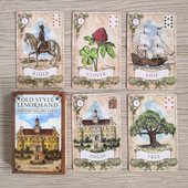 带中文说明书 英文老版 复古图案 拉娜版 利诺曼罗塔卡 雷诺曼42张