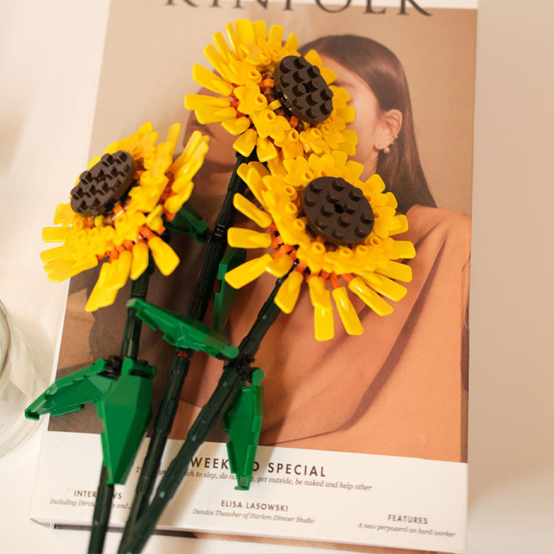 中国积木向日葵永生太阳花