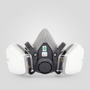 6005防毒面具七件套防甲醛面罩有机蒸气装 6200 修喷漆面覃 正品