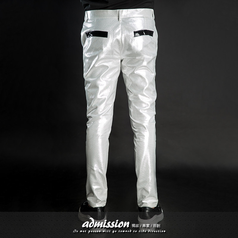 Pantalon cuir homme serré pour jeunesse - Ref 1483402 Image 3